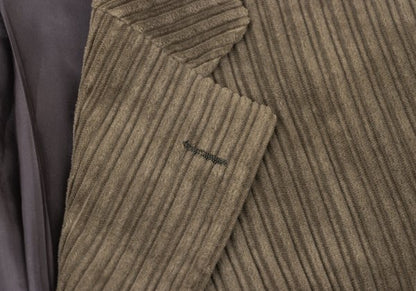 LANVIN collection Cashmere Blend Cotton Jacket Brown Size S