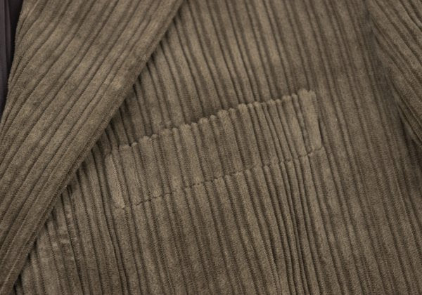 LANVIN collection Cashmere Blend Cotton Jacket Brown Size S