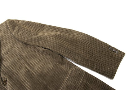 LANVIN collection Cashmere Blend Cotton Jacket Brown Size S