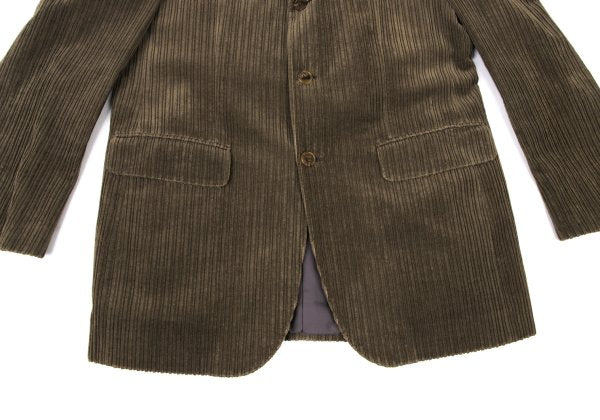 LANVIN collection Cashmere Blend Cotton Jacket Brown Size S