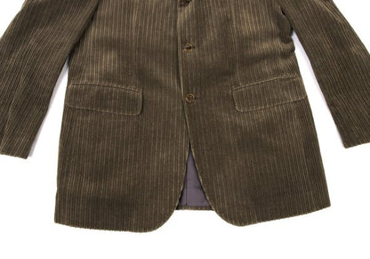 LANVIN collection Cashmere Blend Cotton Jacket Brown Size S