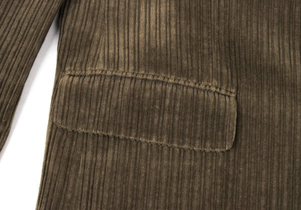 LANVIN collection Cashmere Blend Cotton Jacket Brown Size S