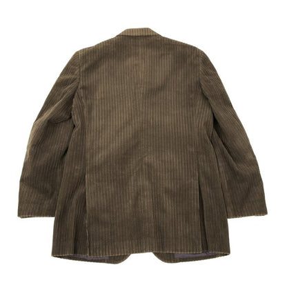 LANVIN collection Cashmere Blend Cotton Jacket Brown Size S
