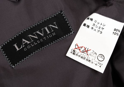 LANVIN collection Cashmere Blend Cotton Jacket Brown Size S