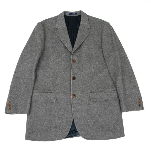 KENZO Wool Angora Tailored Blazer Gray Size 50