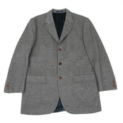 KENZO Wool Angora Tailored Blazer Gray Size 50