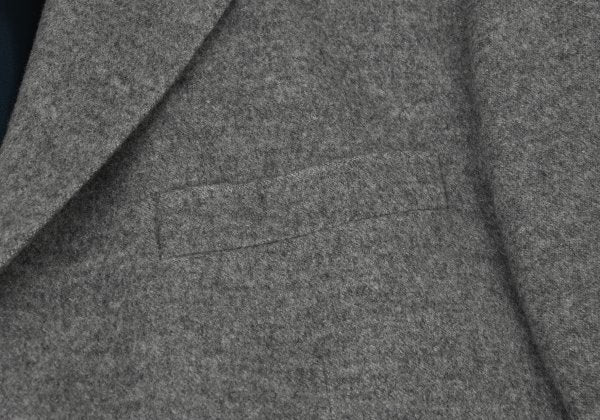 KENZO Wool Angora Tailored Blazer Gray Size 50