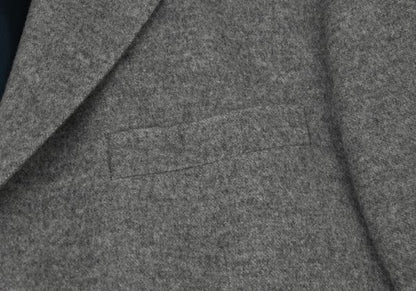 KENZO Wool Angora Tailored Blazer Gray Size 50