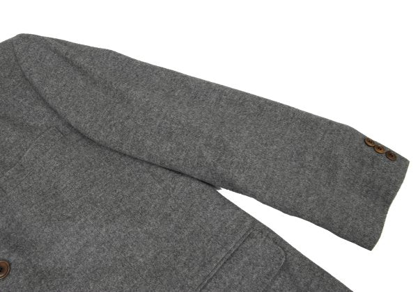 KENZO Wool Angora Tailored Blazer Gray Size 50