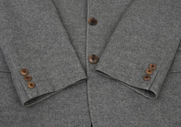KENZO Wool Angora Tailored Blazer Gray Size 50