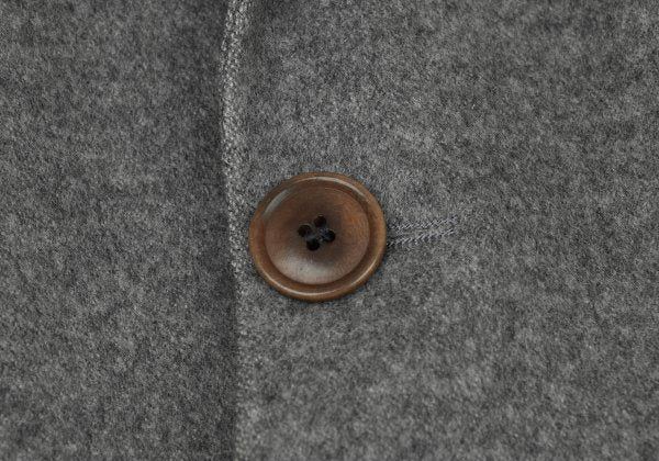 KENZO Wool Angora Tailored Blazer Gray Size 50
