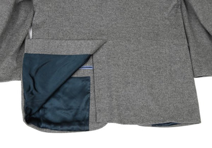 KENZO Wool Angora Tailored Blazer Gray Size 50