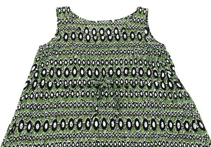 L'EQUIPE YOSHIE INABA Cotton Silk Dress Green Size 38