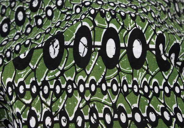 L'EQUIPE YOSHIE INABA Cotton Silk Dress Green Size 38