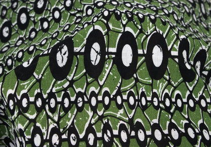 L'EQUIPE YOSHIE INABA Cotton Silk Dress Green Size 38
