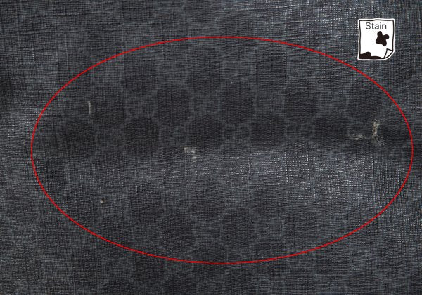 GUCCI GG Black GG Supreme PVC Coated Boston Bag