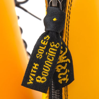 Dr Martens Y's Collab Back Zip Boots Yellow Size UK7 (26cm)