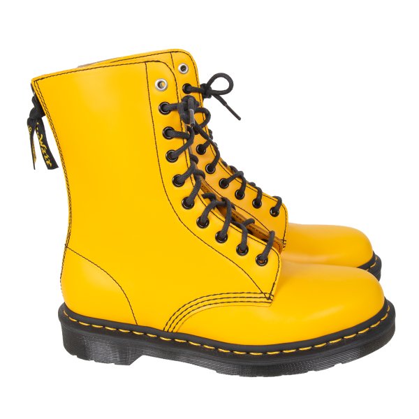 Dr Martens Y's Collab Back Zip Boots Yellow Size UK7 (26cm)