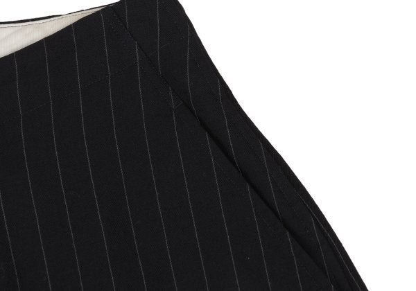 COMME des GARCONS Wool Stripe Harem Pants Navy Size S