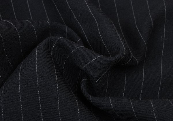 COMME des GARCONS Wool Stripe Harem Pants Navy Size S