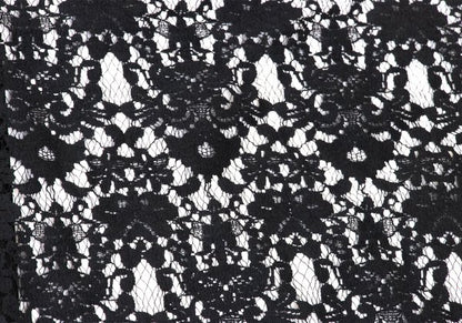 Yohji Yamamoto 25SS Flower Lace Panel Pants Black Size 2