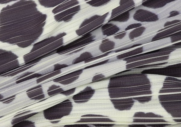 PLEATS PLEASE Animal Print Tank Top Cream Khaki Size F