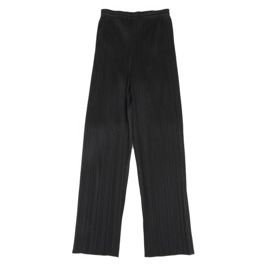 PLEATS PLEASE Pleats Straight Pants Black Size 3