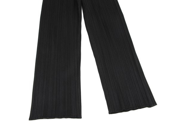 PLEATS PLEASE Pleats Straight Pants Black Size 3