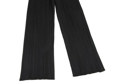 PLEATS PLEASE Pleats Straight Pants Black Size 3