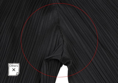 PLEATS PLEASE Pleats Straight Pants Black Size 3