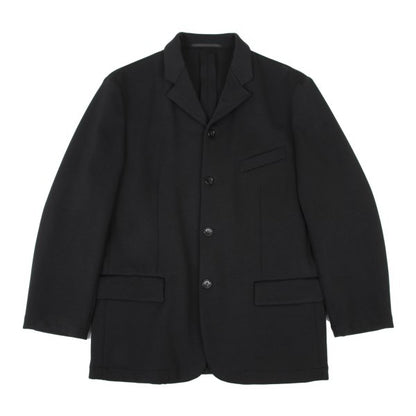 COMME des GARCONS HOMME PLUS Poly Jersey Blazer Black Size M