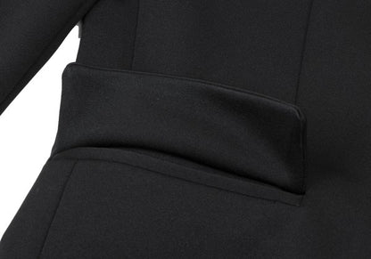 COMME des GARCONS HOMME PLUS Poly Jersey Blazer Black Size M