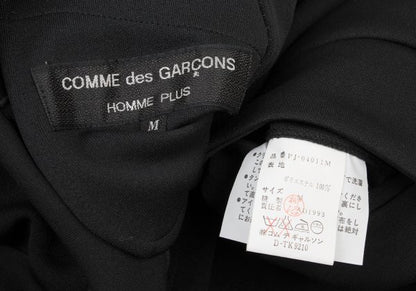 COMME des GARCONS HOMME PLUS Poly Jersey Blazer Black Size M