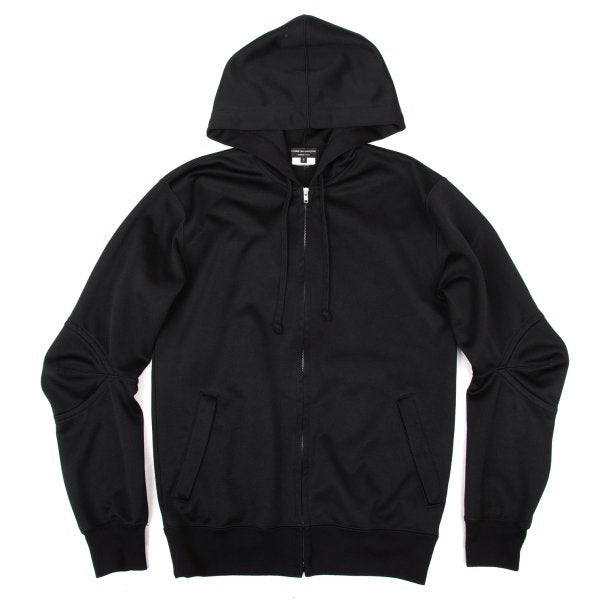 COMME des GARCONS HOMME PLUS 16AW Jersey Hoodie Black Size S