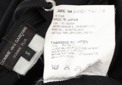 COMME des GARCONS HOMME PLUS 16AW Jersey Hoodie Black Size S