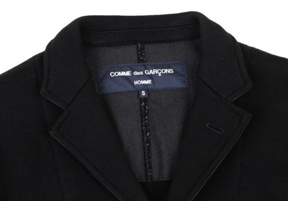 COMME des GARCONS HOMME Cotton Sweat Jacket Black Size S