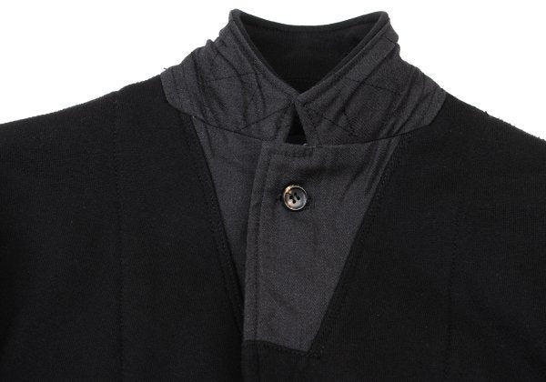 COMME des GARCONS HOMME Cotton Sweat Jacket Black Size S