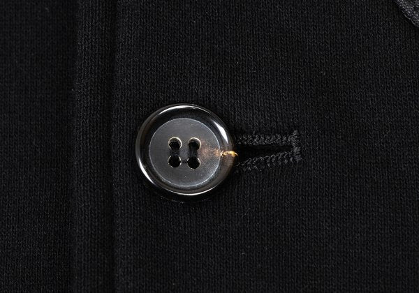 COMME des GARCONS HOMME Cotton Sweat Jacket Black Size S