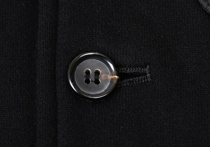 COMME des GARCONS HOMME Cotton Sweat Jacket Black Size S