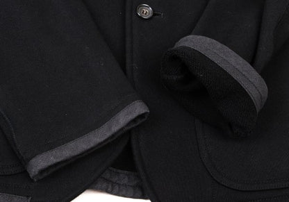 COMME des GARCONS HOMME Cotton Sweat Jacket Black Size S