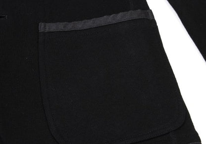 COMME des GARCONS HOMME Cotton Sweat Jacket Black Size S
