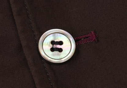 COMME des GARCONS HOMME Bicolor Side Jacket Brown Size S