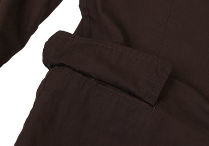 COMME des GARCONS HOMME Bicolor Side Jacket Brown Size S