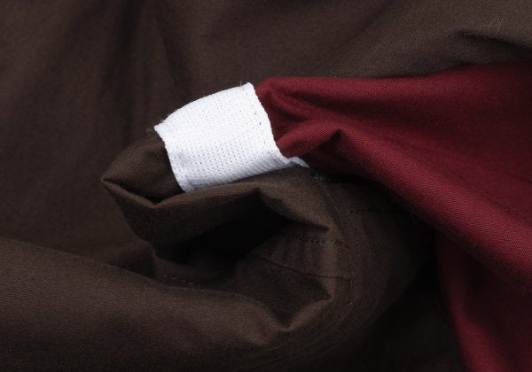 COMME des GARCONS HOMME Bicolor Side Jacket Brown Size S