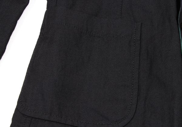 COMME des GARCONS HOMME Wool Linen Jacket Black Size XS