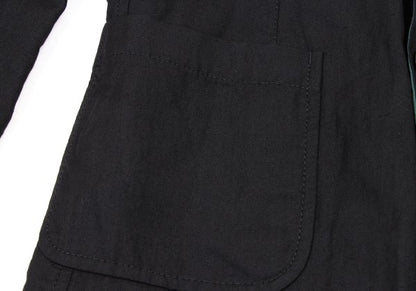 COMME des GARCONS HOMME Wool Linen Jacket Black Size XS
