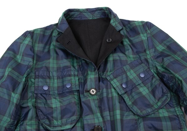 COMME des GARCONS HOMME Wool Linen Jacket Black Size XS