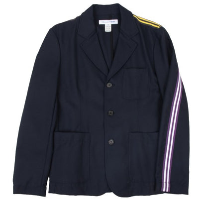 COMME des GARCONS SHIRT 13AW Wool Tape Jacket Blue Size S