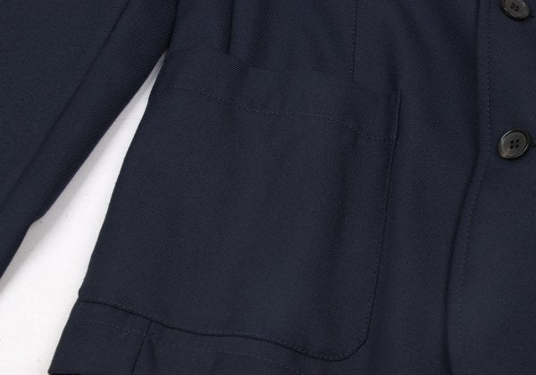 COMME des GARCONS SHIRT 13AW Wool Tape Jacket Blue Size S