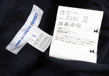COMME des GARCONS SHIRT 13AW Wool Tape Jacket Blue Size S
